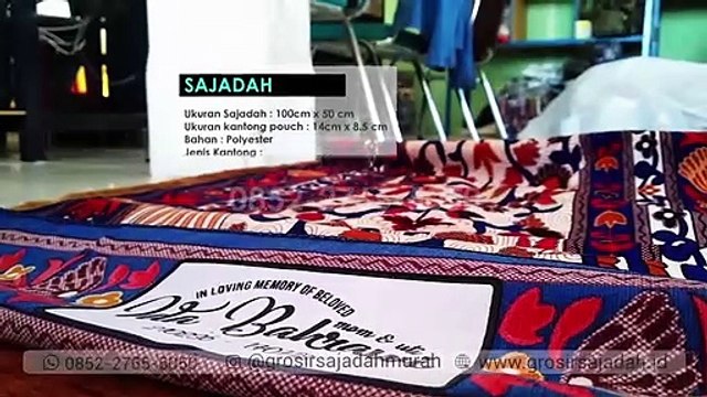 Sajadah Minimalis | 0852-2765-5050