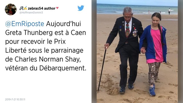 Greta Thunberg à Caen pour le Prix Liberté : « Le combat pour l’écologie est le combat des jeunes »