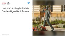 Évreux : Dégradation d’une statue du général de Gaulle, le maire porte plainte