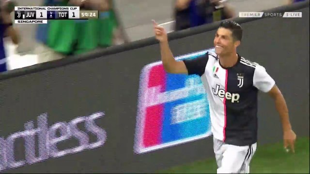 Cristiano Ronaldo Goal - Juventus 2 - 1 Tottenham (Full Replay)