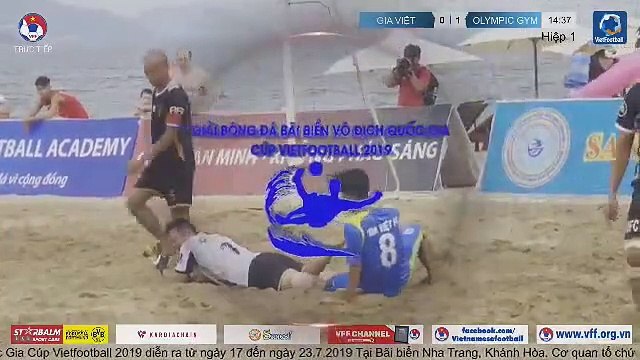 TRỰC TIẾP | GIA VIỆT - OLYMPIC GYM & FITNESS | GIẢI BÓNG ĐÁ BÃI BIỂN VÔ ĐỊCH QUỐC GIA | VFF Channel