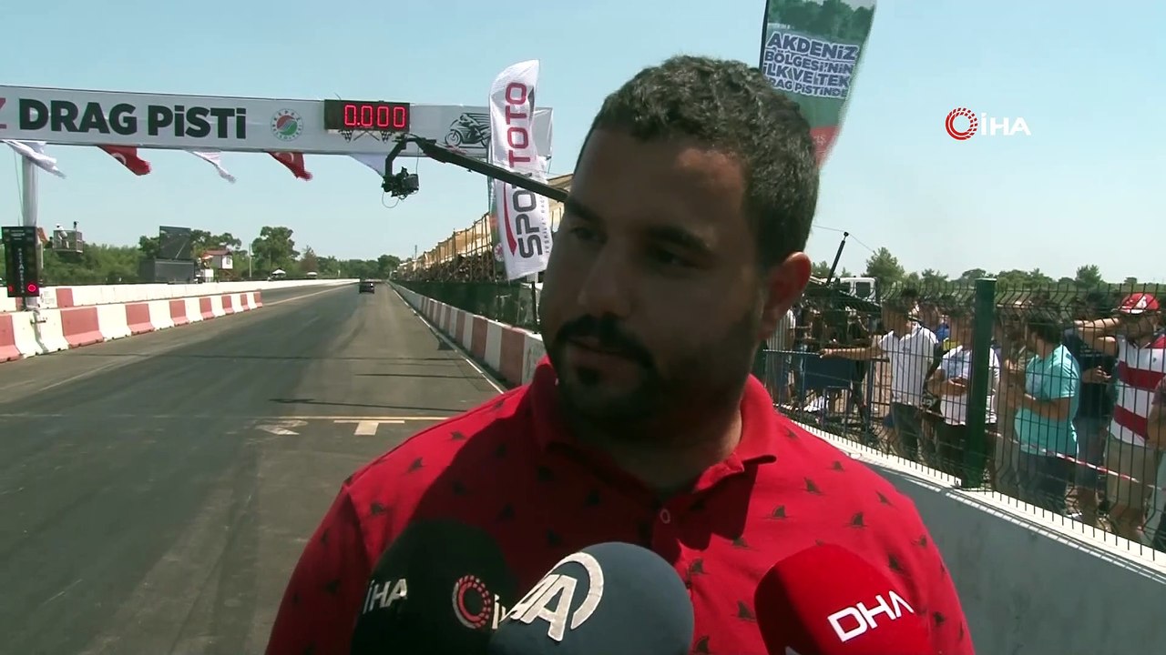 Kepez drag yarışları son gününde nefesleri kesti