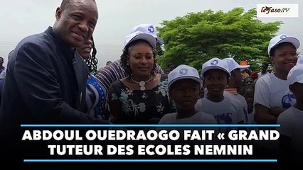 Éducation  Abdoul Ouédraogo fait « Grand tuteur » des écoles Nemnin