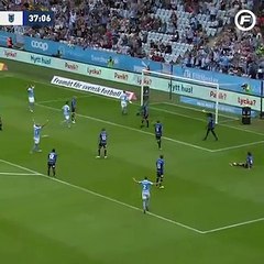 Malmö FF [1] - 1 Sirius - Anders Christiansen scorpion kick goal
