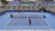 Tennis - Serena Williams meets Dude Perfect trick shots is unbelievable