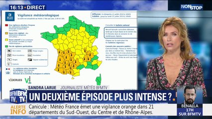 Canicule: 21 départements sont en vigilance orange