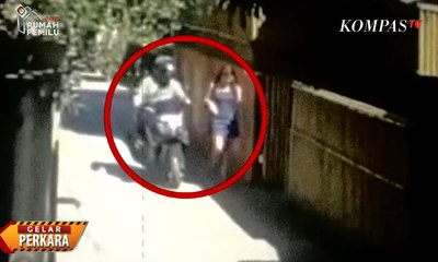Tindakan Asusila pada Turis Asing Terekam CCTV