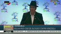MNOAL: Bolivia rechaza amenazas de intervención militar en Venezuela