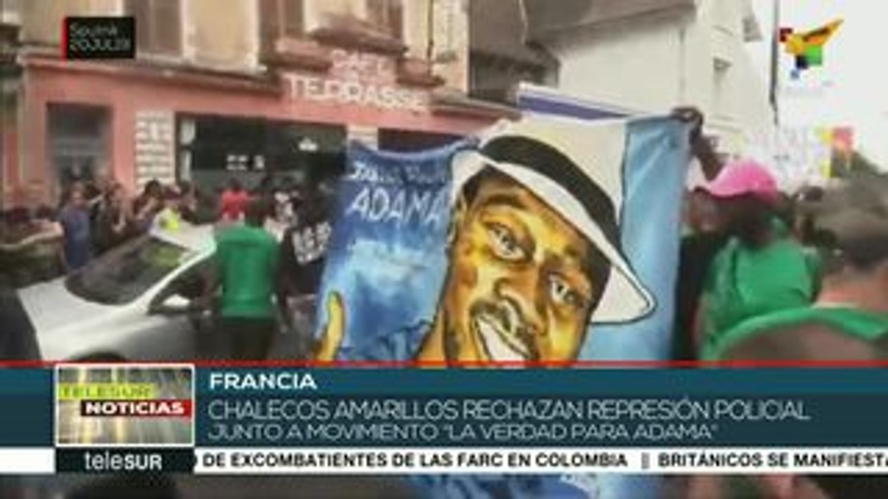 Francia: Chalecos Amarillos rechazan represión policial