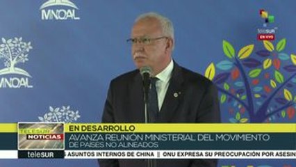 MNOAL: Palestina destaca la importancia de los lazos con Venezuela