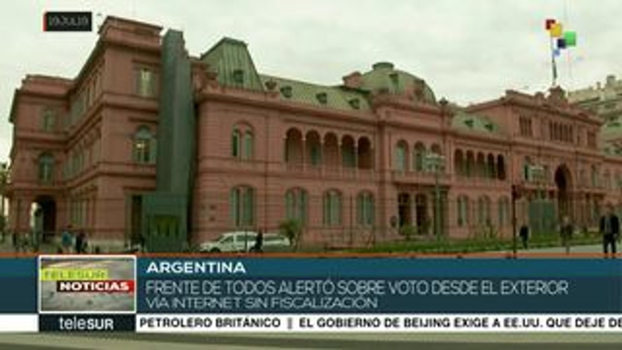 teleSUR Noticias: Palestina se solidariza con el pueblo de Venezuela