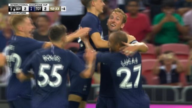 Kane stunner nets Spurs win over Juve