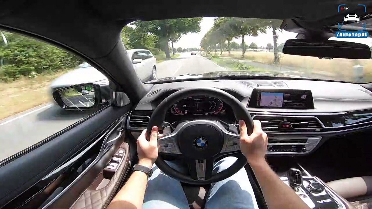 2020 BMW 7 Series M760Li 6.6 V12 BiTurbo POV Test Drive by AutoTopNL