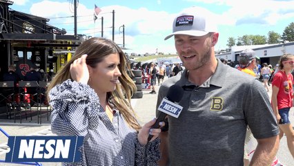 Bruins' Chris Wagner Drives Pace Car Ahead Of Foxwoods 301