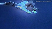 Russian-built Venezuelan SU-30 aggressively shadows US aircraft