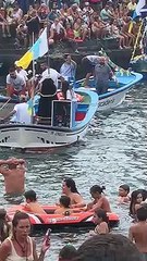 La Virgen Chiquita y San Telmo ya están embarcados