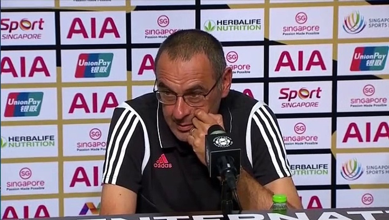 Conferenza Stampa #MaSarri post Juventus vs Tottenham 2- 3