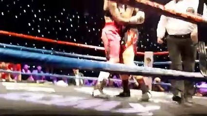 Ecstatic scenes as Terri Harper wins world title