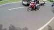 Un motard casse le rétro d'un routier et va le regretter