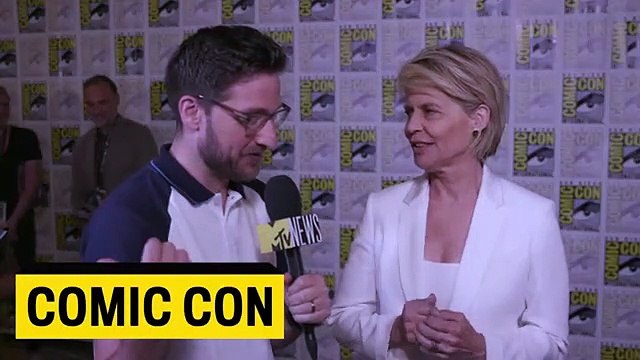 'Terminator' Star Linda Hamilton Does Her Best Arnold Schwarzenegger Impression