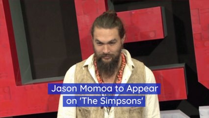 Jason Momoa Becomes A Simpsons Character