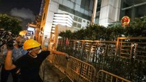 Protesters vandalise Beijing’s office in Hong Kong after hundreds of thousands attend third major march against extradition bill