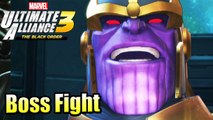 Thanos Boss Fight — Marvel Ultimate Alliance 3
