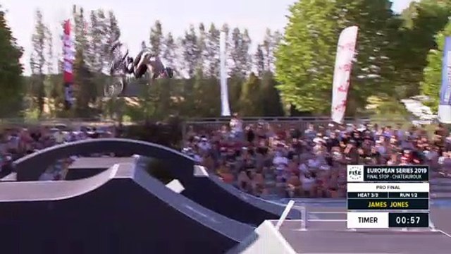 James Jones | 1st Final - BMX Freestyle Park | FISE European Series, Châteauroux 2019