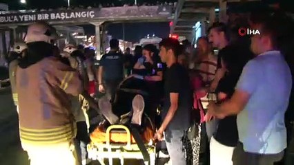 Sefaköy Beşyol'da kaza: Yaralılar var