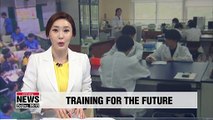 Vocational high schools in S. Korea teaching curriculum for Fourth Industrial Revolution technologies