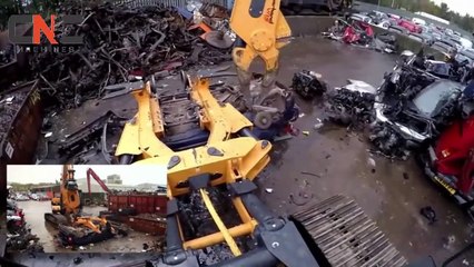 5 Dangerous Caterpilllar Biggest Excavator Powerful Machines Monster Hydraulic Scrap Metal Shearing