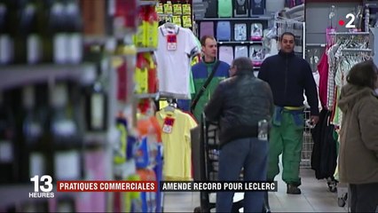Amende record infligée par Bercy au groupe Leclerc