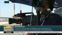 Canciller iraní arriba a Nicaragua para estrechar lazos bilaterales