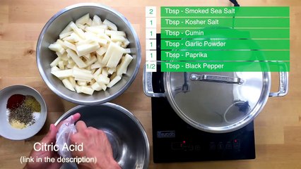 Jicama Fries |  Keto French Fries | Low Carb Potato |