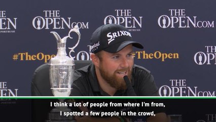 Lowry in awe of Portrush reception