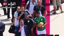 جولة موكب المنتخب الجزائري بطل افريقيا 2019 وسط االالاف من الجزائريين
