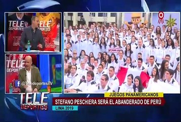 Lima 2019: Stefano Peschiera será el abanderado de la delegación peruana