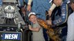 Kevin Harvick's Son Kisses Giant Lobster After Dad Wins Foxwoods 301