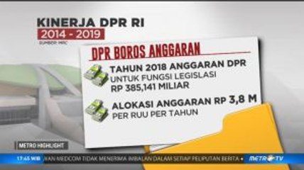 Boros Anggaran, Kinerja tak Memuaskan