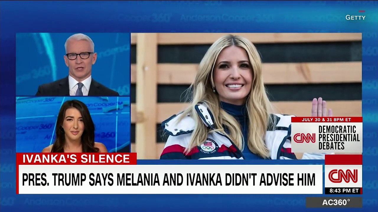 Why is Ivanka Trump silent on the racist chant?