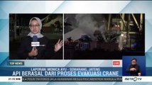 Dua Kontainer di TPKS Pelabuhan Tanjung Emas Terbakar