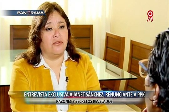 ENTREVISTA EXCLUSIVA | Janet Sánchez explica razones de su renuncia a bancada PPK