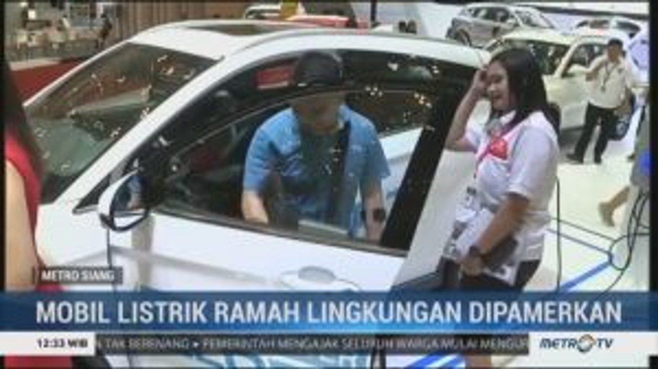 Mobil Listrik Ramah Lingkungan Dipamerkan di GIIAS 2019