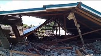 Ratusan Rumah di Halmahera Selatan Roboh Akibat Gempa