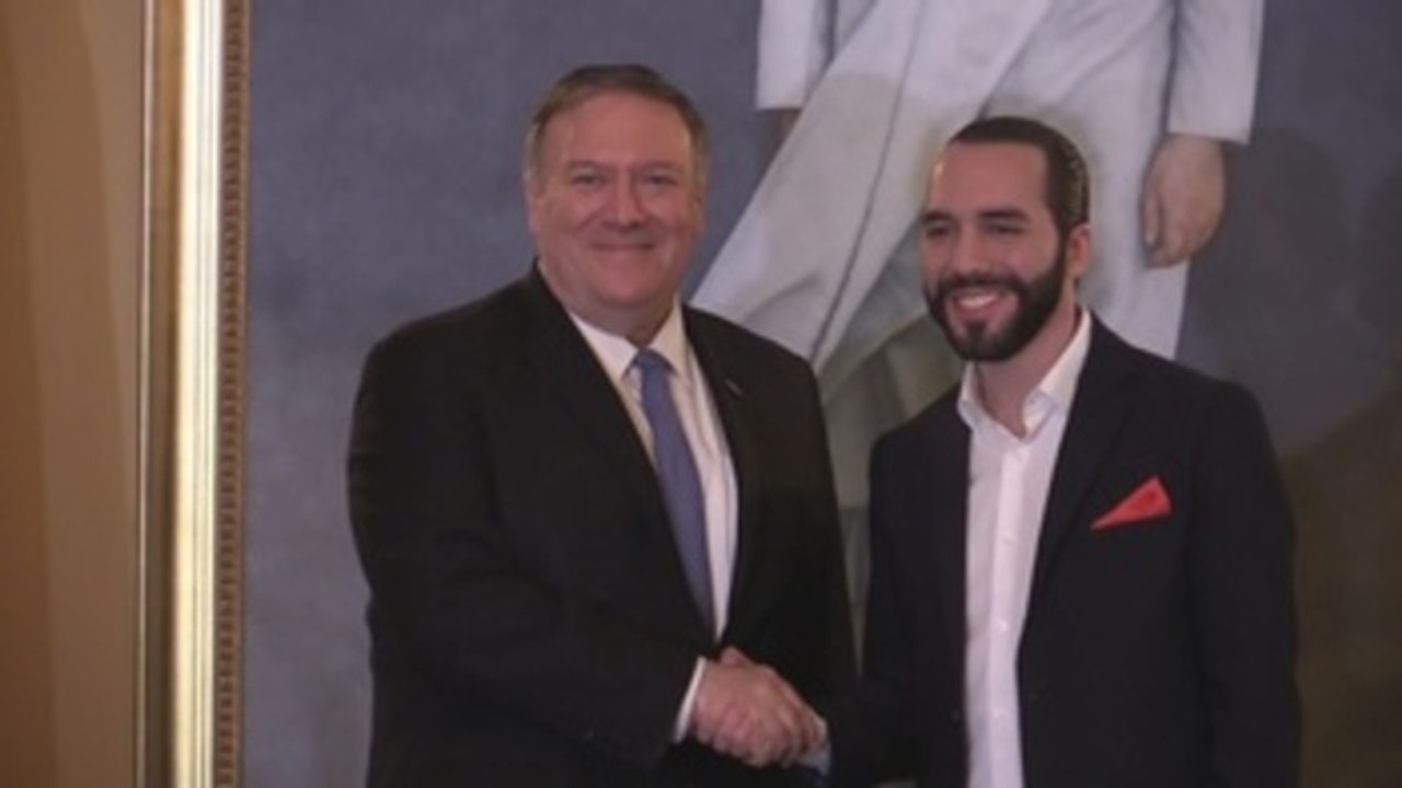 EE.UU. afianza lazos con El Salvador contra migración, narcotráfico y Maduro