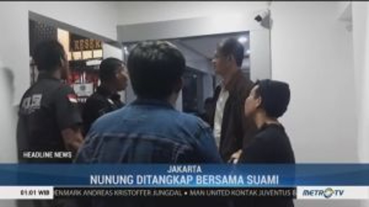 Keluarga Jenguk Nunung di Polda Metro Jaya