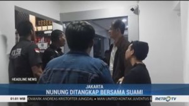 Keluarga Jenguk Nunung di Polda Metro Jaya