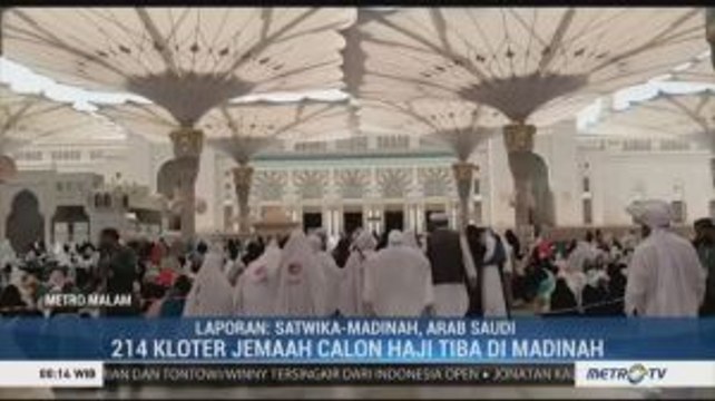Total 214 Kloter Calhaj Indonesia Telah Tiba di Madinah