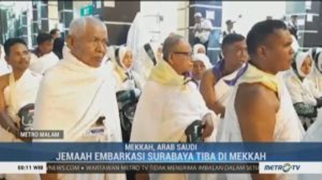 Jemaah Embarkasi Surabaya Masuki Sektor 5 Kota Mekkah