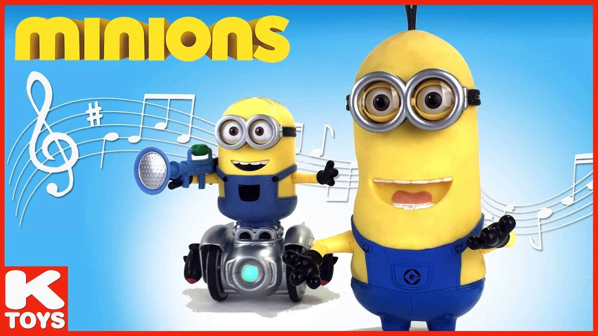 Minions - Singing and Talking Tim with Turbo Dave from Despicable